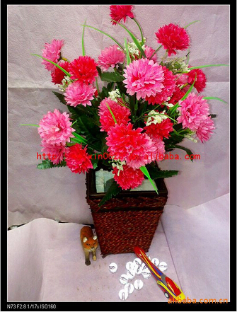 Factory direct sales and wholesale of simulated dandelions, 30 artificial simulated dandelions of spring scenery in the countryside Specification drawing