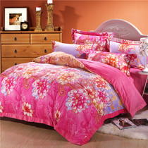 Yiwu snow pigeon short plush four European wedding many sets of bedding