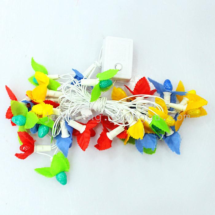 Manufacturers direct sales New Year decoration Christmas lights string lights decorative lights holiday lights leaf lights thumbnail