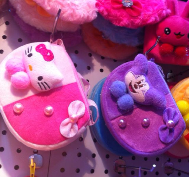 Plush crossbody bag, plush children's crossbody bag, best-selling foreign trade bag details Picture