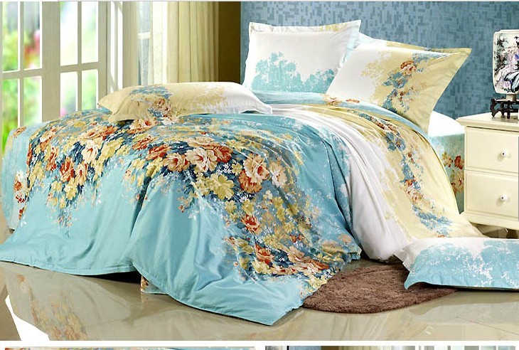 Shu Xiang cotton four-piece bedding four-piece set autumn winter warm four-piece set