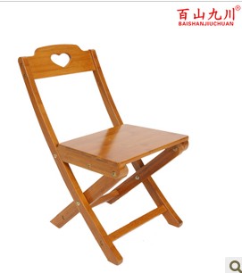 百山九川楠竹椅子可折叠小椅子儿童椅子折叠凳小朋友坐椅子竹椅子
