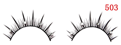 Mary's False eyelash 503 with diamonds