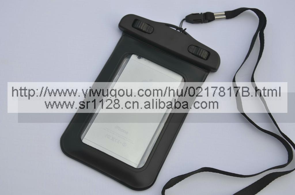 The waterproof bag for mobile phones with a straight window is suitable for holding mobile phones ranging from 4.3 to 4.8 inches details Picture