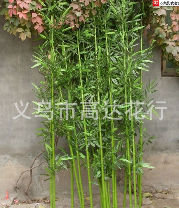 Artificial flowers, artificial lawns, artificial trees, artificial flowers, artificial lawns, 2m artificial bamboo, artificial bamboo, plastic bamboo, green bamboo leaves, artificial leaves, artificial flowers, artificial lawns Specification image