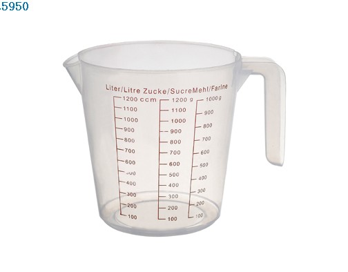 Plastic water cup measuring water cup scale cup