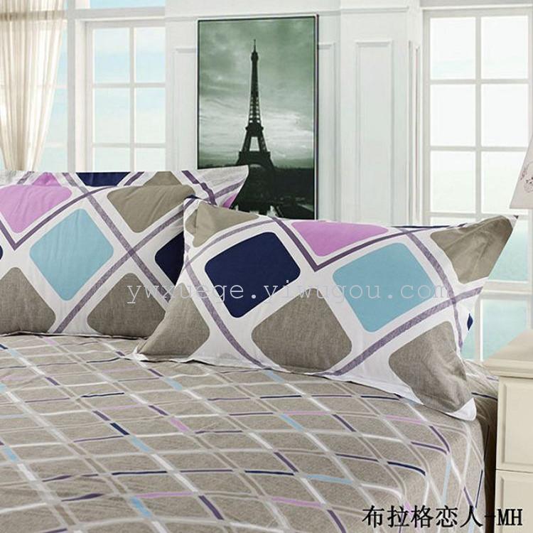 Xuege Home Textiles' genuine Prague Lovers Bed Sheet style four-piece set, 100% cotton twill printed, factory direct sales Application Scenario