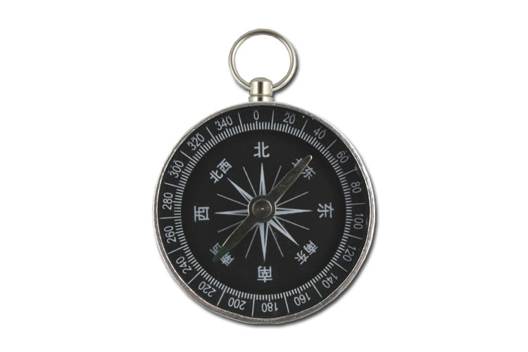 G44 aluminum shell compass metal compass is portable for camping and traveling