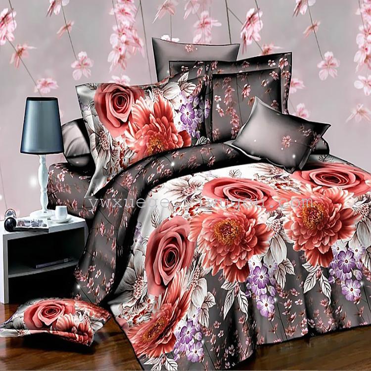 Snow Pigeon Home Textile Fashion Animal Series - Penguin Natural and Vivid Polyester-Cotton twill Four-piece Set Bedding Four-piece Set Factory Direct Sales for export Series details Picture