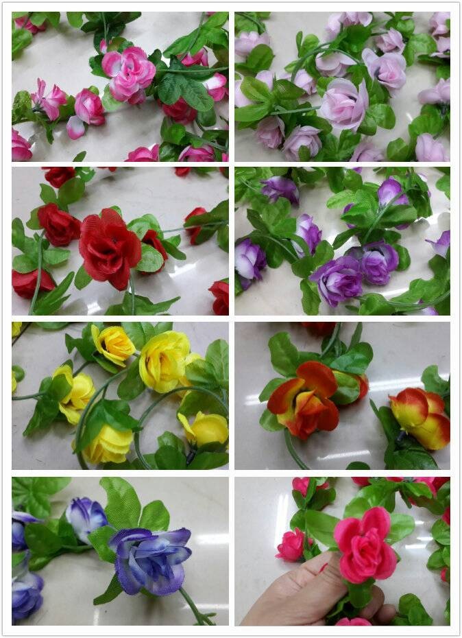 Special offer: Artificial peonies, artificial roses, artificial vines, artificial decorative vines, and artificial flowers details Picture