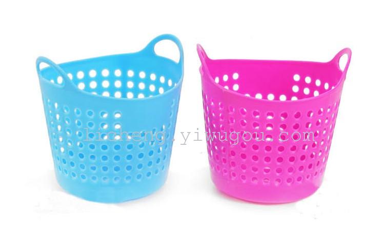 35823 Creative Mini Desktop Storage Box, Storage basket, Fashionable miscellaneous Storage Basket, Plastic Cute Pen holder details Picture