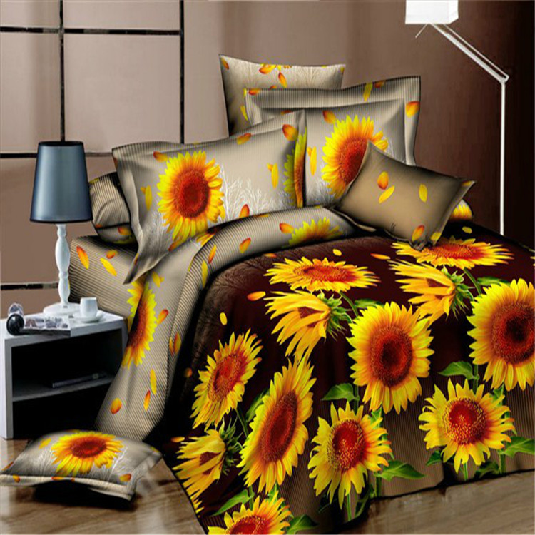 Home textile multi-piece set, polyester-cotton four-piece set, bedding four-piece set, natural and environmentally friendly factory direct sales - Dance Specification image
