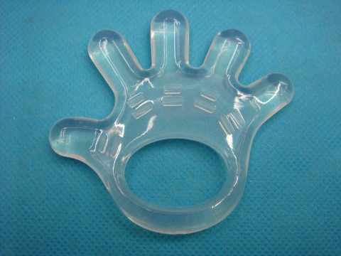 婴儿硅胶牙胶 不含BPA宝宝磨牙棒 6个月以上宝宝固齿器 