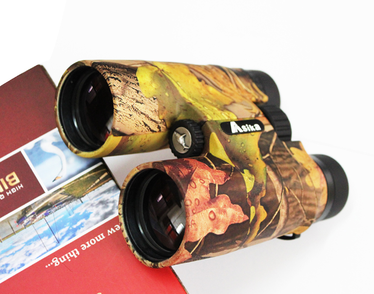 The latest ASIKA Shark C2 10X42 Maple Leaf high-magnification high-definition binoculars low-light night vision details Picture
