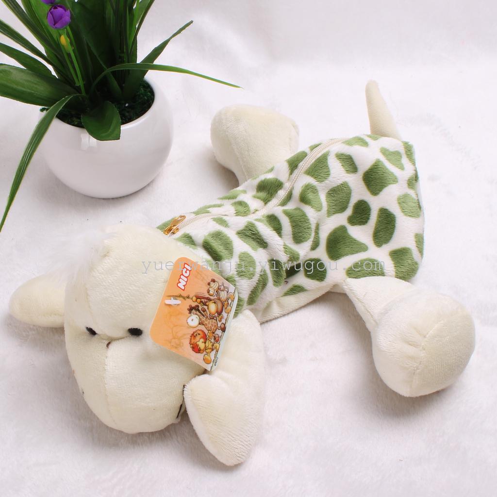 Plush pen cases, animal pen cases, student stationery, and export pen cases Specification image