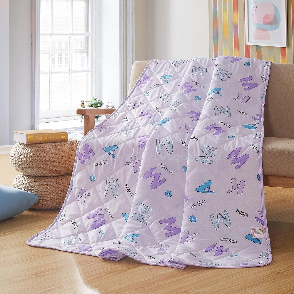 Summer new cool summer quilt, air conditioner thin quilt, light thin quilt, cartoon cute pattern factory direct sales details Picture