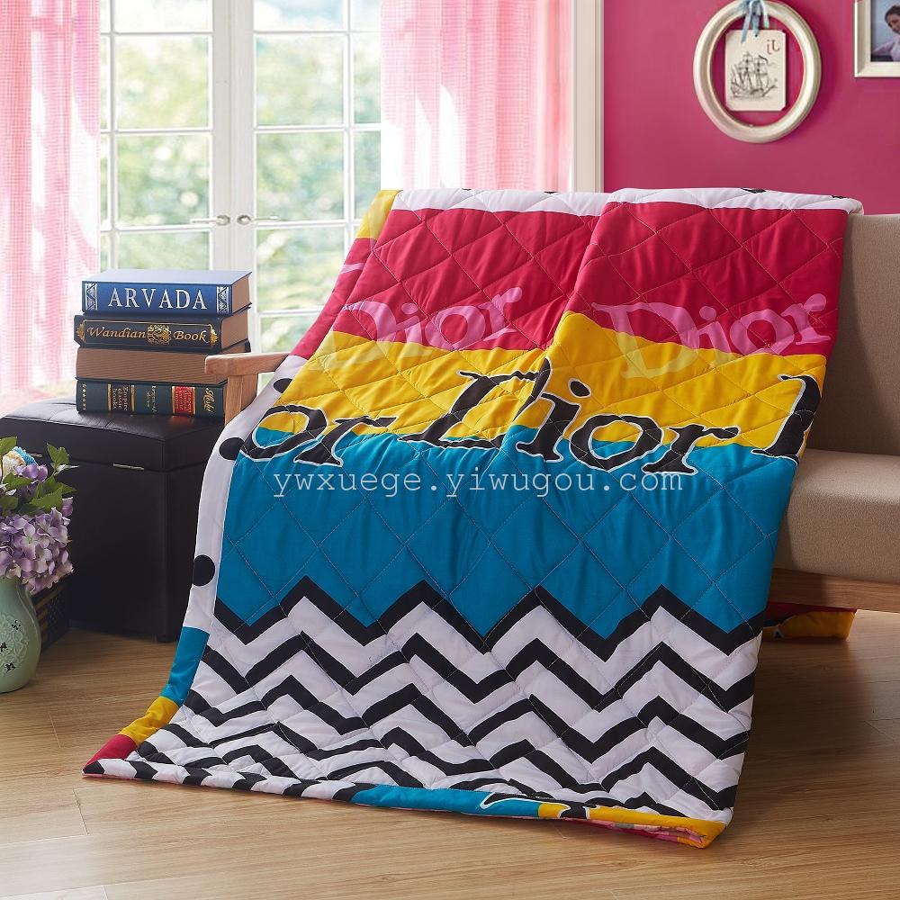 Home textiles summer cooling quilt, pure cotton air conditioner quilt, summer quilt, single and double thin quilt, bedding, Snow Pigeon home textiles details Picture