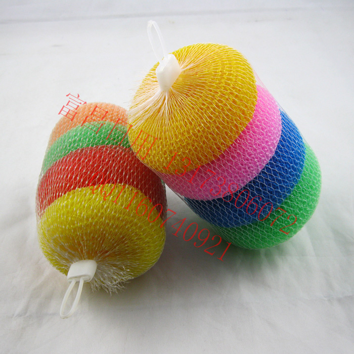 2-yuan store wholesale, running around the streets and setting up street stalls, 7G plastic balls, 4 sets of colored cleaning balls Application Scenario