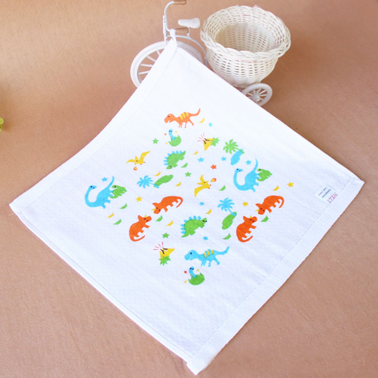 Double-layer honeycomb gauze towel 35*35, baby saliva towel, baby products, small square towel Specification image