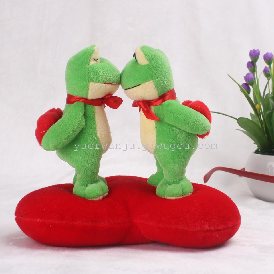 Kiss Mouth Series Plush toys, plush ornaments, nici Animal Standing Heart plush pendants Application Scenario