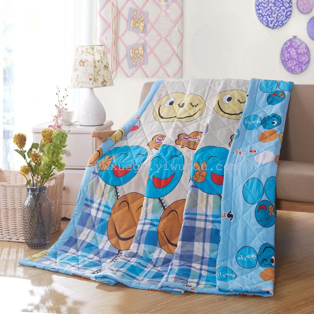 Summer cooling quilts, air conditioner quilts, summer quilts, student thin quilts, children's cartoon quilts, snow pigeon home textiles, genuine and discounted Specification image