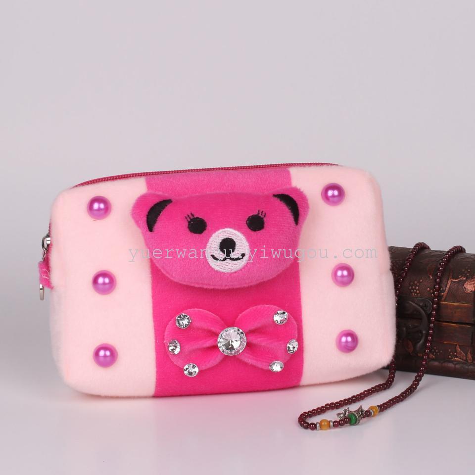 Peluche satchel bolsa comercio exterior exportación satchel bolsa de juguete de peluche bolsa de juguete satchel Specification image