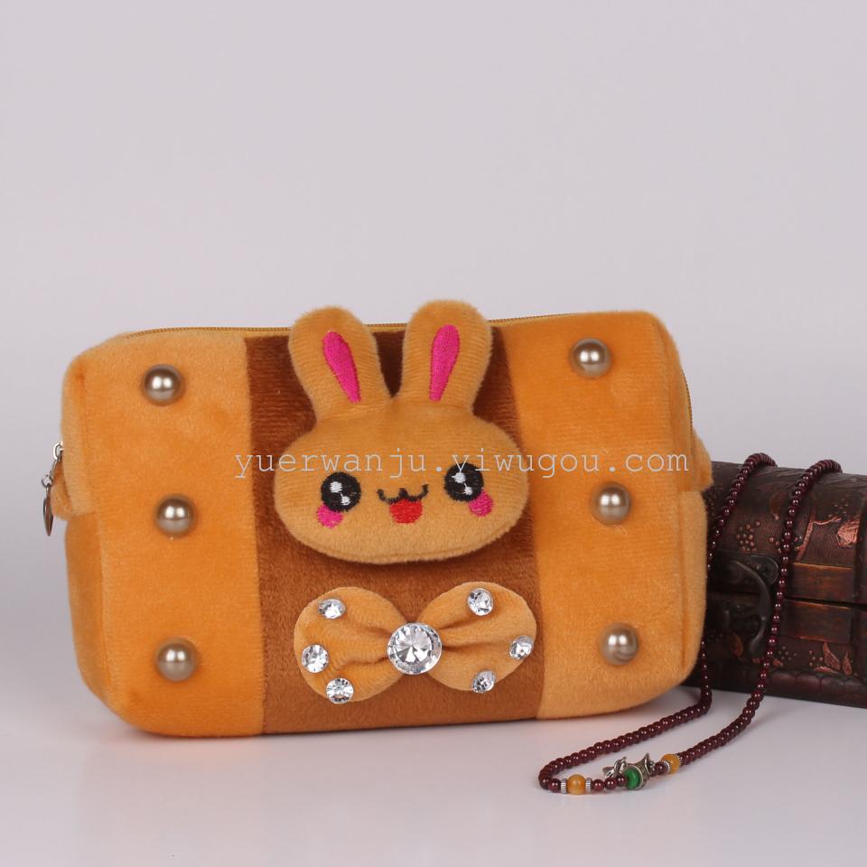 Peluche satchel bolsa comercio exterior exportación satchel bolsa de juguete de peluche bolsa de juguete satchel details Picture