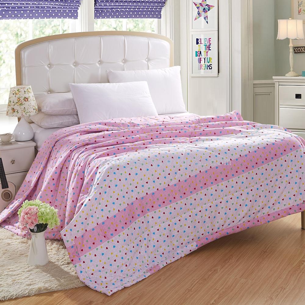 夏凉被 空调被  夏被  学生单人薄被子被芯  印花薄被  床上用品 雪鸽家纺