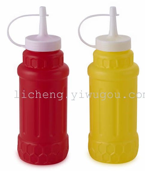 35823 Seasoning bottles and jars, salad bottles, juice jugs, jam bottles, vinegar jugs, oil jugs