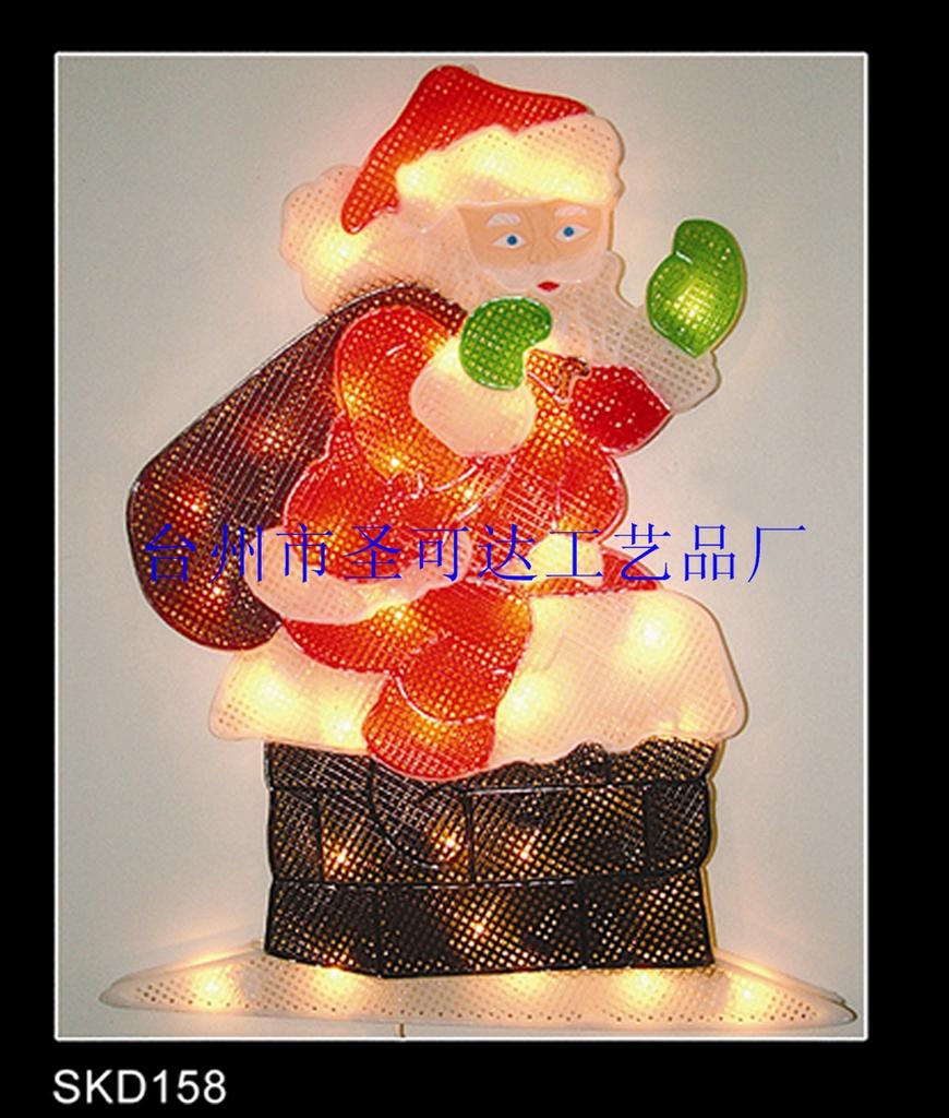Christmas lights, stand lights, shaped lights, festival lights, old man chimneys