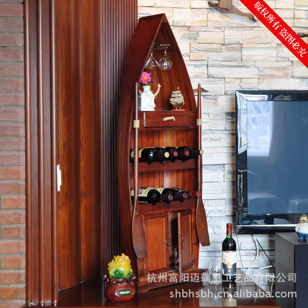 特价促销 酒柜 实木酒架 美式家具 红酒柜  储物柜 收纳 MA03030