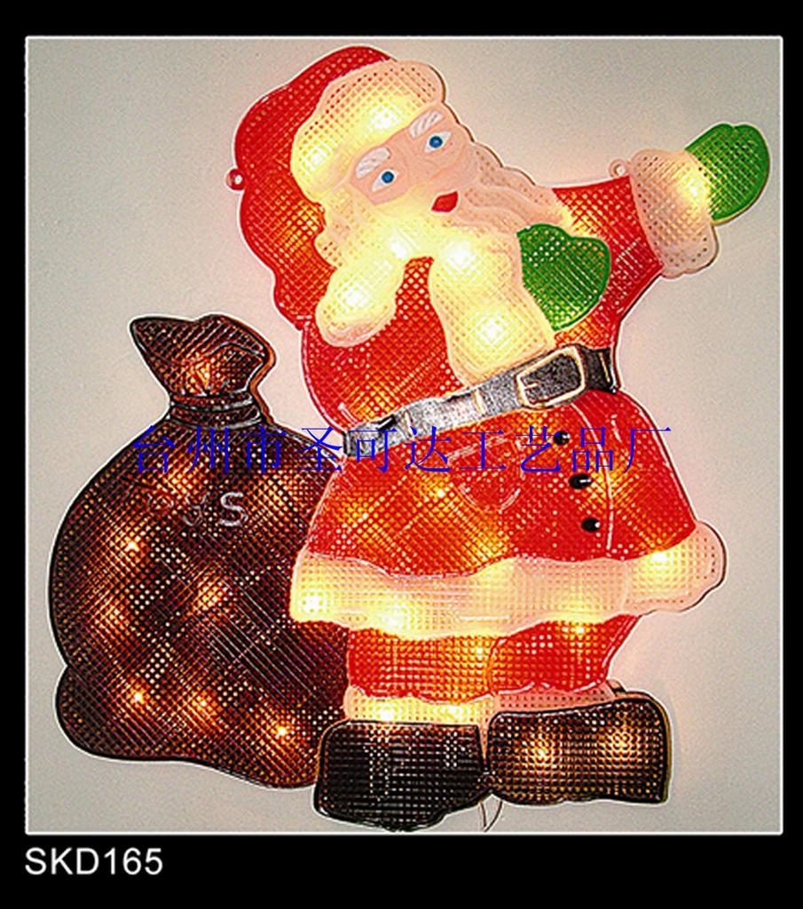 Christmas lights Bracket lights shape lights Holiday lights Old man gift bag thumbnail