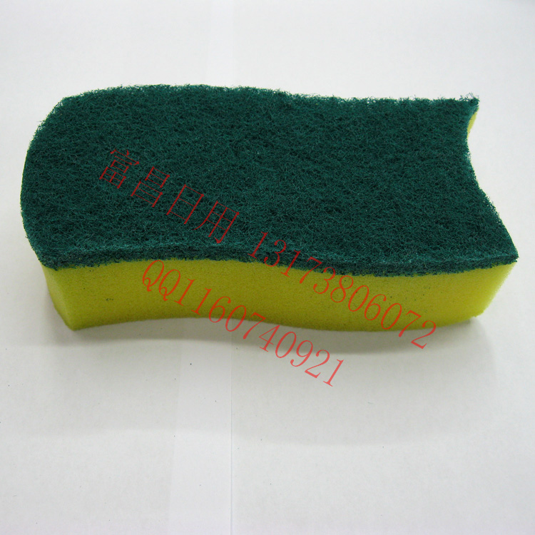 Tienda de 2 yuan yuanjiang puesto de trabajo esponja de onda paño de lavado de platos paño de limpieza paño de lavado de platos details Picture