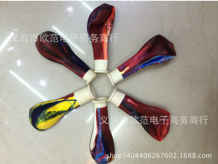 Lanfei No. 5 Cloud Balloon Oil Painting Balloon Thickened Cloud Balloon Wholesale