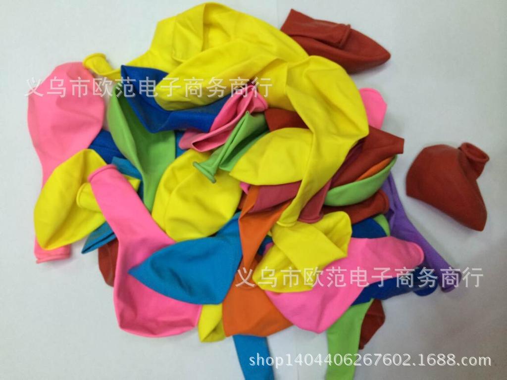 Direct sales of ordinary latex balloons, wedding supplies, wholesale of eco-friendly balloons, customizable details Picture