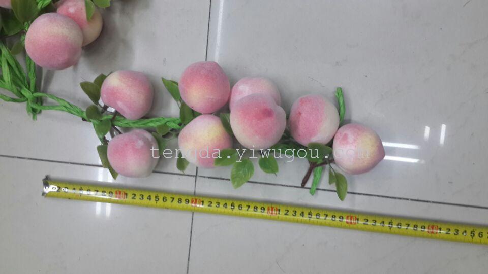Simulated fruit strings, apple decorations, rural inn decorations, rattan lawn, Hualien fruit vines details Picture