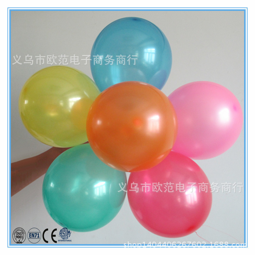 气球/发光气球/气球装饰/气球玩具/氢气球产品图