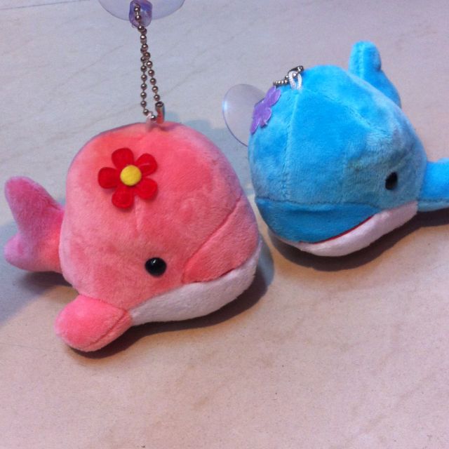 Plush pendant Dolphin pendant plush doll full figure
