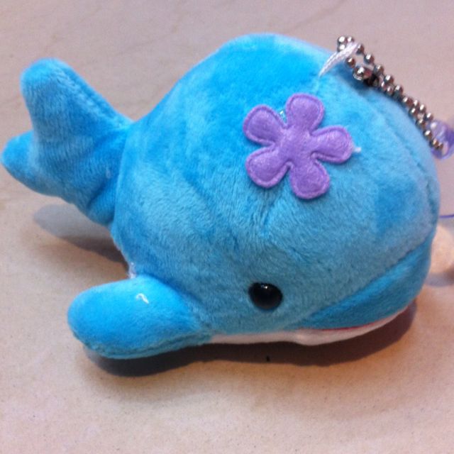 Plush pendant Dolphin pendant plush doll Specification drawing