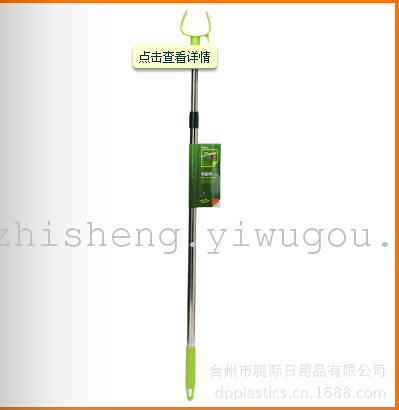 厂家直销 挑衣杆晒衣叉不锈钢叉杆伸缩加粗衣叉单杆叉衣杆撑衣