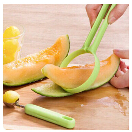 Factory direct sales of kitchenware: 2-piece set of fruit peelers that don't hurt hands, fruit pulp removers, and fruit pulp picks