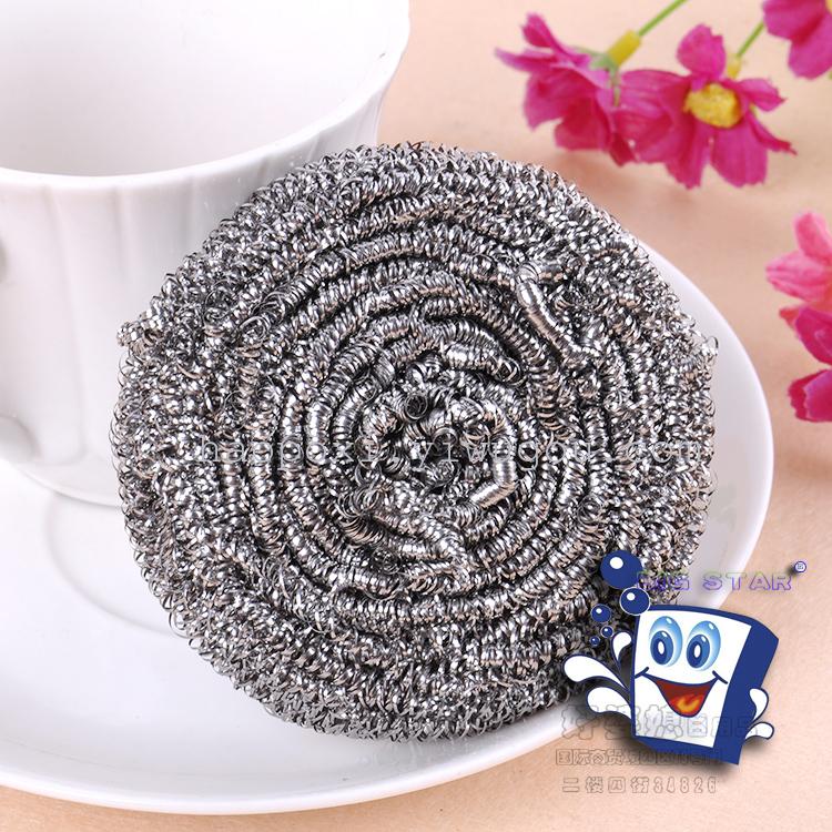 Manufacturers Direct Sales Of Good Mother-In-Law And Daughter-In-Law Brand Steel Wire Ball Suction Card Does Not Rust Iron Cleaning Ball Application Scenario