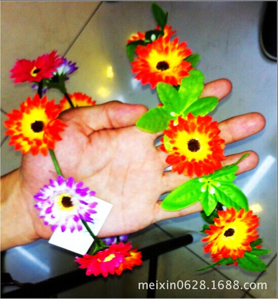 New best-selling living room decoration flower, faux new chrysanthemum wreath, available in large quantities at favorable prices