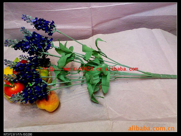 Wholesale of artificial flowers, 10 heads of lavender Application Scenario