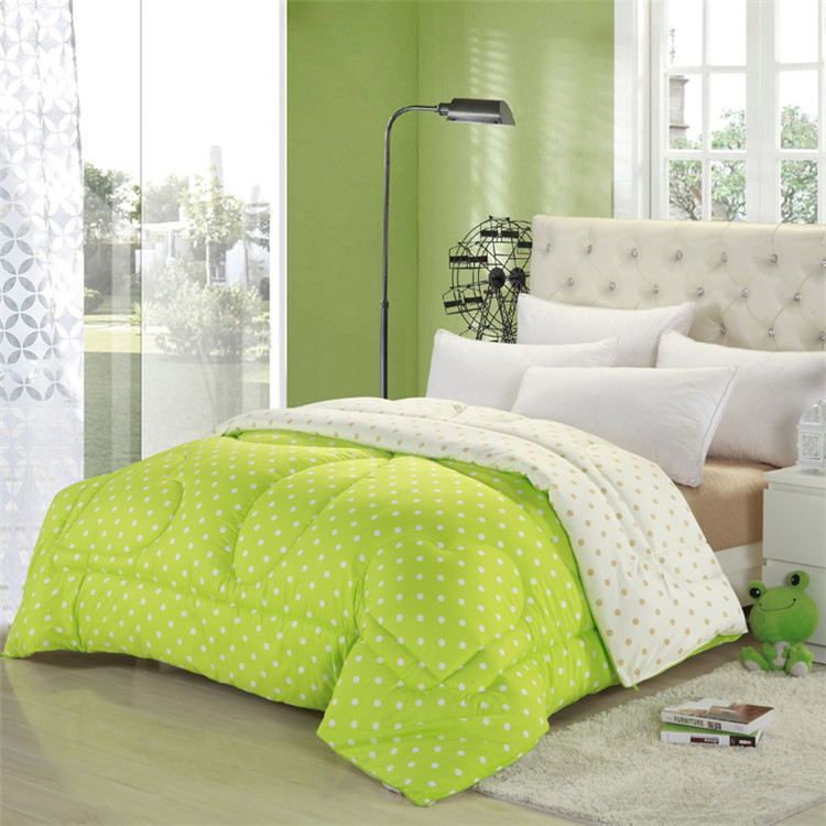 义乌雪鸽 波点保暖冬被  秋冬被加厚棉被学生被子 厂家批发