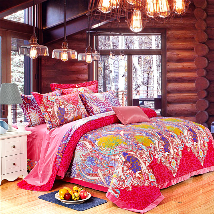 Yiwu snow pigeon short plush four European wedding many sets of bedding