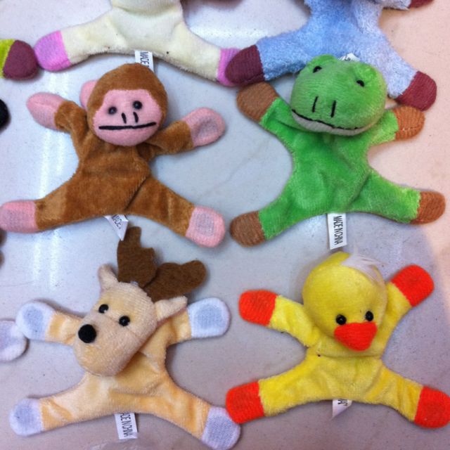 Plush toys, plush fridge magnets, foreign trade fridge magnets, small animal ice stickers, small fridge magnets details Picture