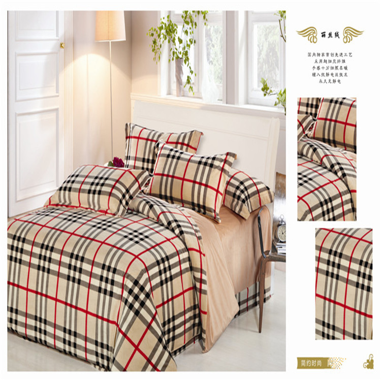 Yiwu Snow Pigeon Winter essential warm bedding set with activated printed brushed multi-piece bedding Application Scenario