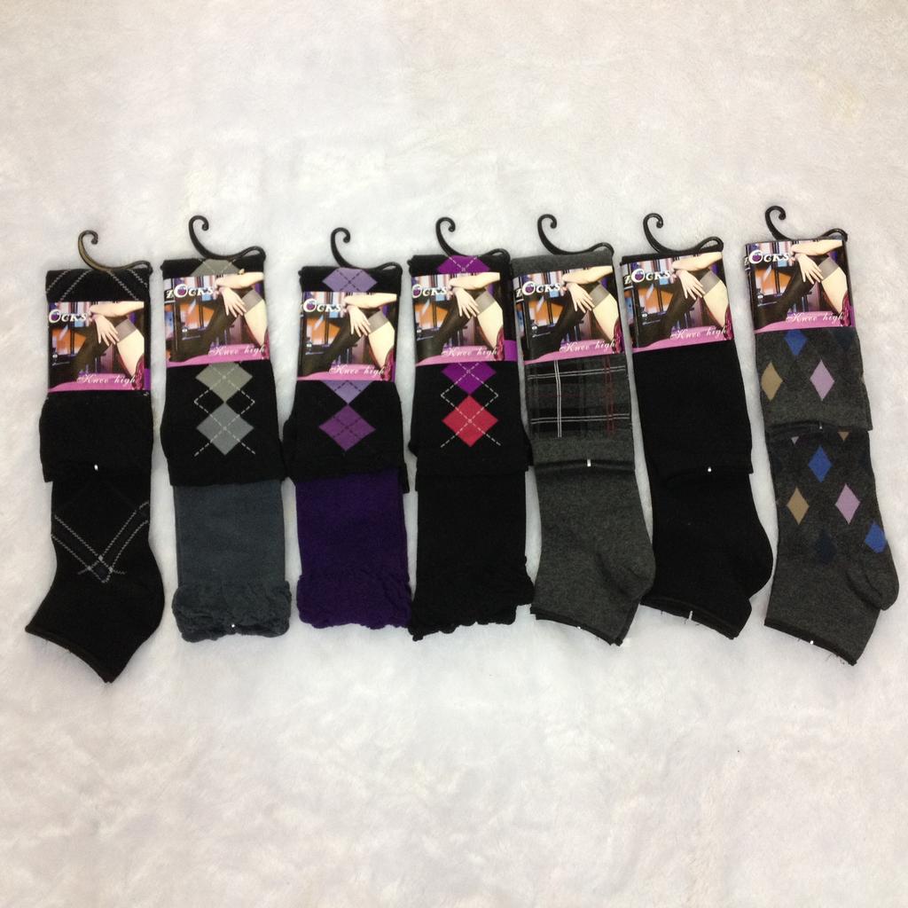 Cotton Japanese-style Korean retro hosiery, loose-fitting women's over-the-knee socks, forest-style knee pads and leg guards, foot socks