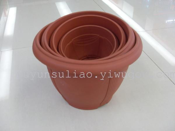 批发供应塑料花盆 仿陶瓷花盆 3701花盆 小花盆